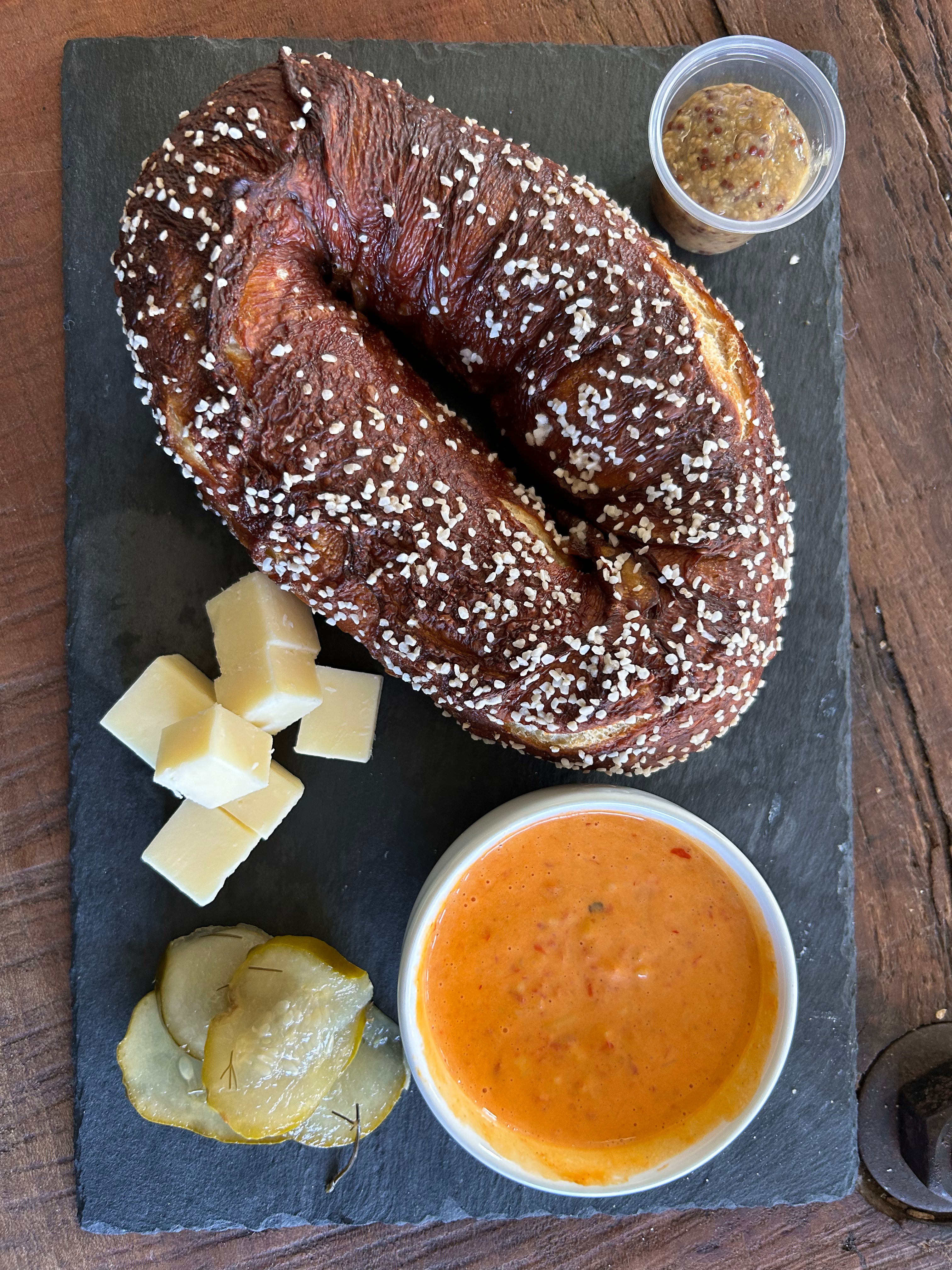 Pretzel & Pimento Board