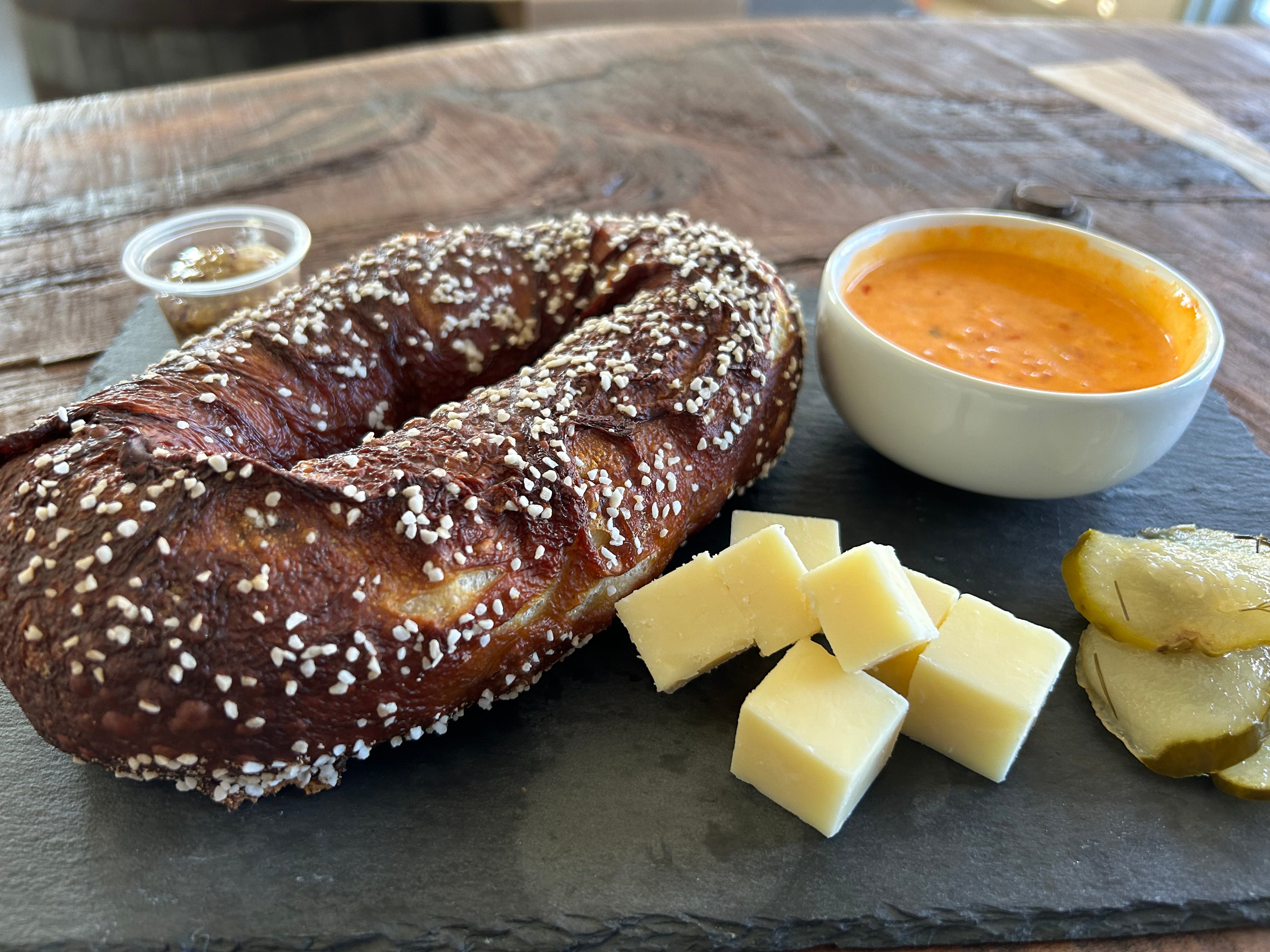 Pretzel & Pimento Board